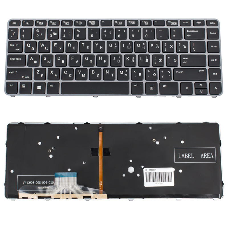 Клавіатура для HP ноутбука сумісна з моделями EliteBook 1040 G3