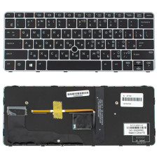 Клавиатура для HP ноутбука совместима с моделями EliteBook 820 G3