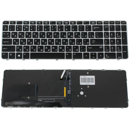 Клавиатура для HP ноутбука совместима с моделями EliteBook 850 G4