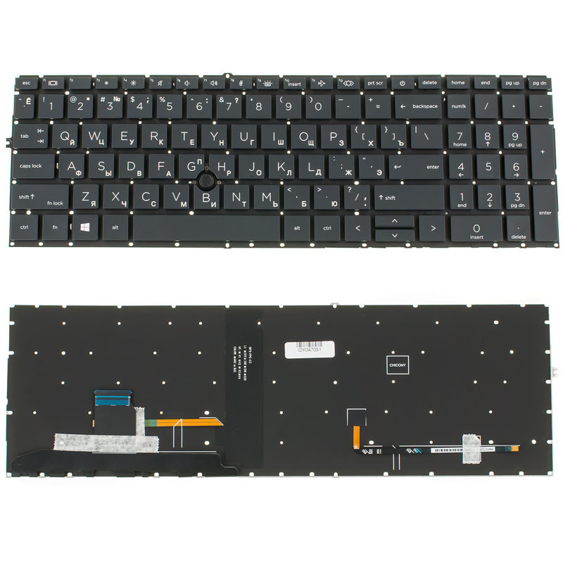 Клавіатура для HP ноутбука сумісна з моделями EliteBook 850 G7 855