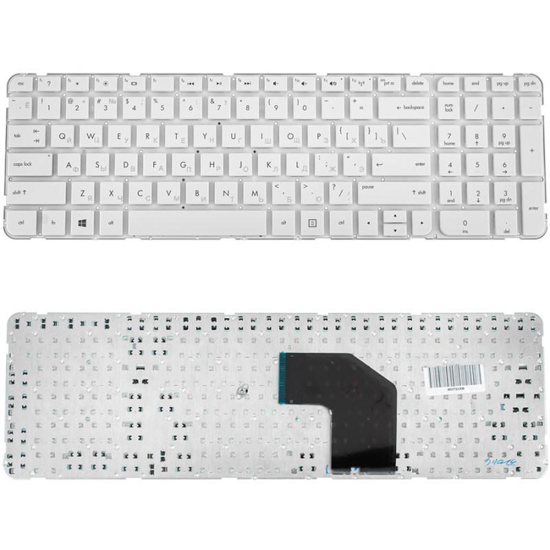 Клавіатура для HP ноутбука сумісна з моделями G6 - 2000 G6 2000 Клавіатура для HP ноутбука сумісна з моделями G6 - 2000 G6 2000