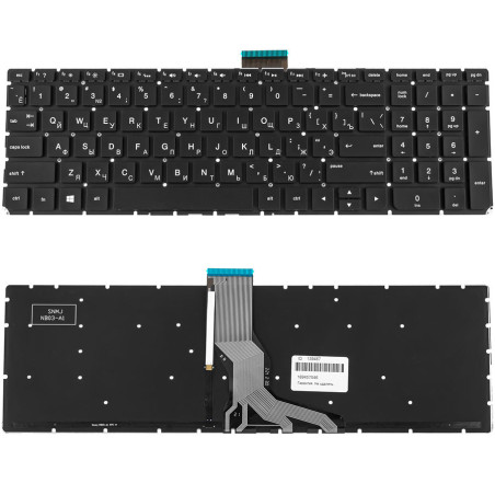 Клавіатура для HP ноутбука сумісна з моделями Omen 15 - ax 17 - w 15 ax 17 w