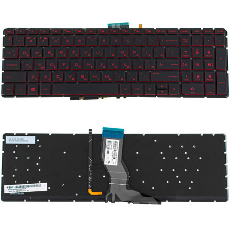 Клавіатура для HP ноутбука сумісна з моделями Omen 15 - ax 17 - w 15 ax 17 w