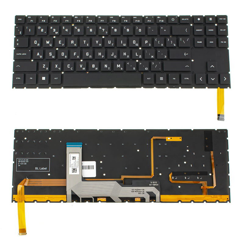 Клавиатура для HP ноутбука совместима с моделями Omen 15-EK 15 EK
