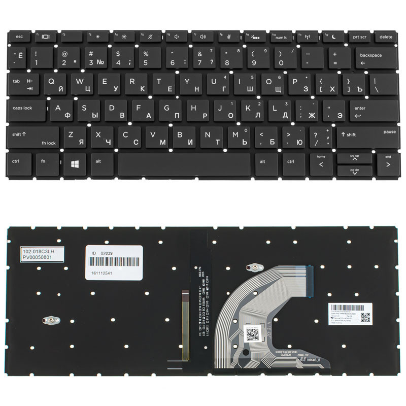 Клавиатура для HP ноутбука совместима с моделеми ProBook 430 G6 430 G7 Клавиатура для HP ноутбука совместима с моделеми ProBook 430 G6 430 G7