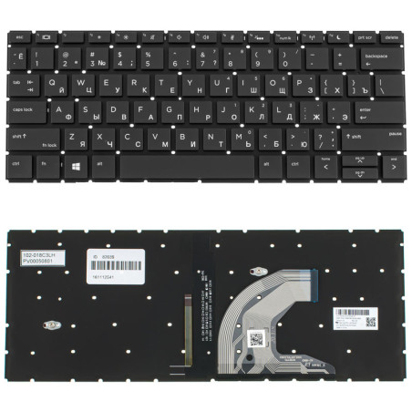 Клавіатура для HP ноутбука сумісна з моделеми ProBook 430 G6 430 G7