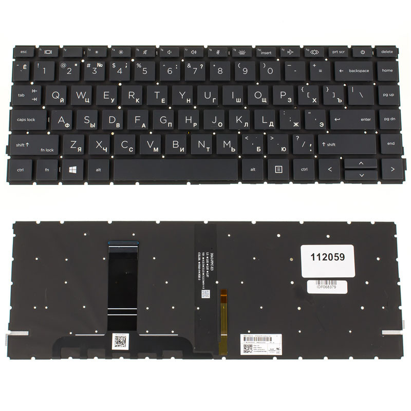 Клавіатура для HP ноутбука сумісна з моделеми ProBook 440 G8 445
