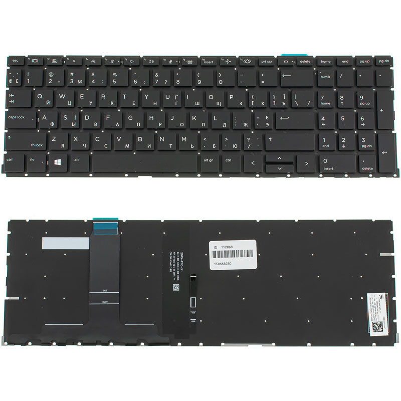 Клавиатура для HP ноутбука совместима с моделеми ProBook 450 G8 455 Клавиатура для HP ноутбука совместима с моделеми ProBook 450 G8 455
