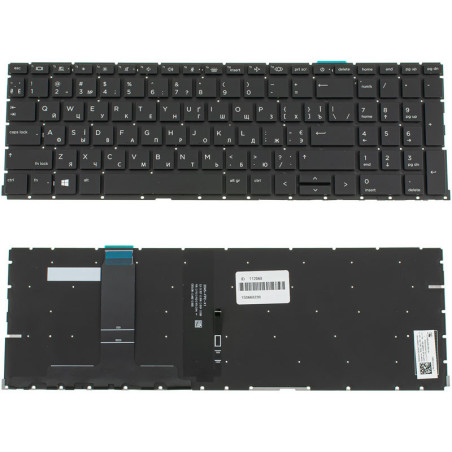 Клавиатура для HP ноутбука совместима с моделеми ProBook 450 G8 455