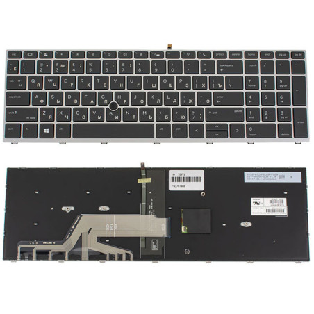 Клавиатура для HP ноутбука совместима с моделеми ProBook 650 G4)