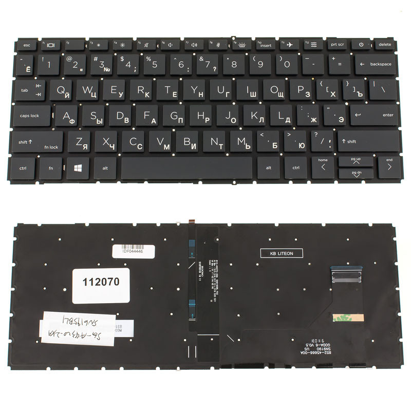 Клавіатура для HP ноутбука сумісна з моделеми ProBook 830 G8 835