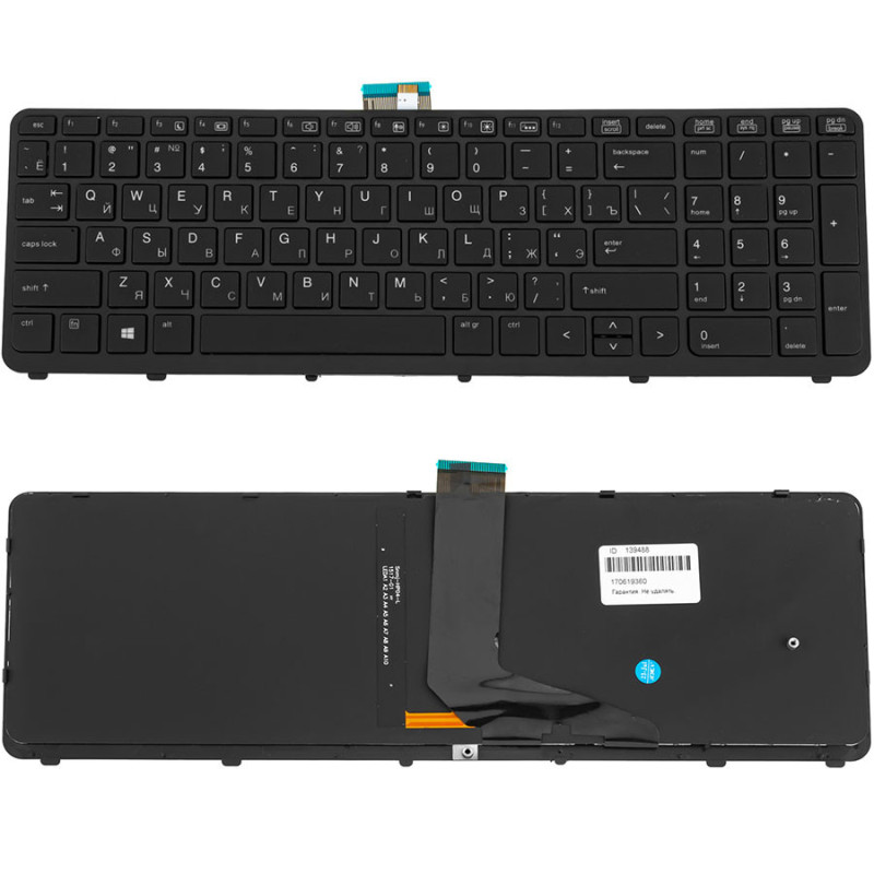 Клавіатура для HP ноутбука сумісна з моделеми ZBook 15 17 Клавіатура для HP ноутбука сумісна з моделеми ZBook 15 17
