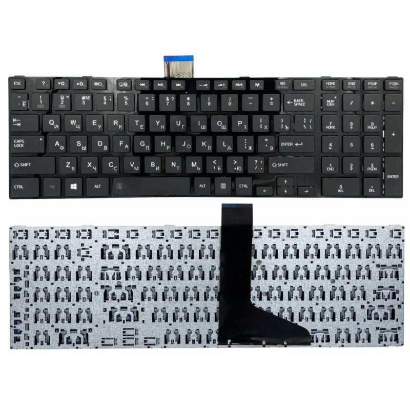 Клавиатура Toshiba NSK-TT0SV NSK-TT1SU NSK-TT1SV NSK-TV0GC NSK-TV0SV NSK-TV1SU NSK-TV1SV V000270290 9Z.N7USU.A0R TVAS