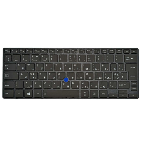 Клавіатура Toshiba Tecra X40-D G83C000J75US TBM16N33USJ356