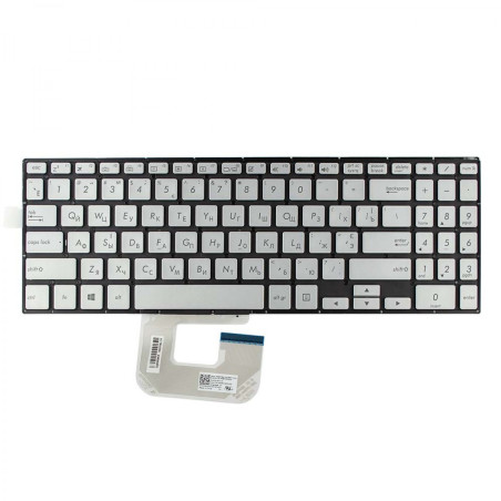 Клавиатура Asus ZenBook Flip 15 Q505UA Q505UAR Q525UA Q525UAR UX561UA UX561UAR V184262BS1 0KN1-8T2US11 0KNR0-4613US00