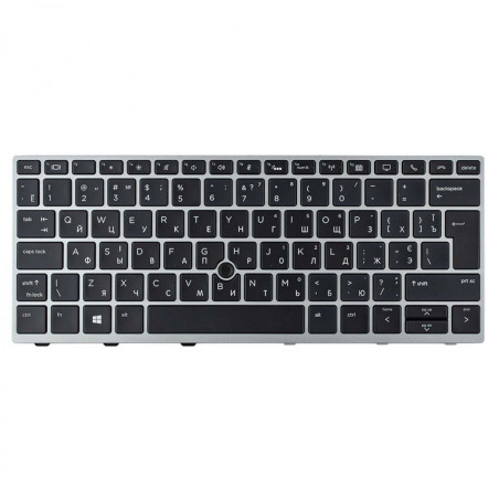 Клавиатура HP EliteBook 735 830 836 G5 L13697-BG1 L13697-001 L13697-251 6037B0135416 V162726CS1 6037B0135201 L13698-0