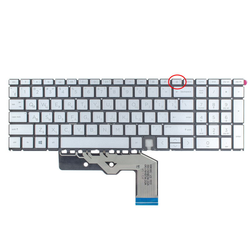 Клавіатура HP Envy 17-cg x360 15-ED 9Z.NEZSC.E01 9ZNEZSCE01 PK1328B1B00 L87983-001 L93226-001