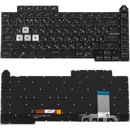 Клавиатура для ASUS ноутбука совместима с моделеми G513 RGB