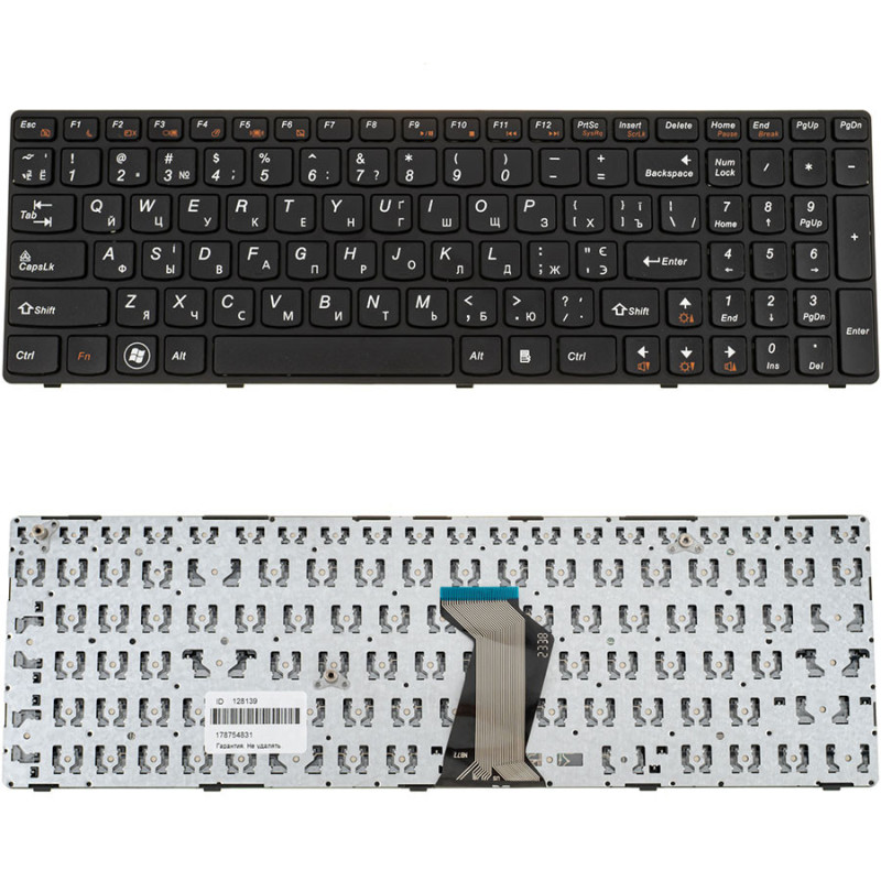 Клавиатура для LENOVO ноутбука совместима с моделеми B570 B575 B580 B590 V570 V575 V580 Z570 Z575