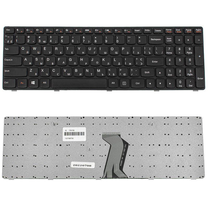 Клавіатура для LENOVO ноутбука сумісна з моделеми G500 G505 G510 G700 G710