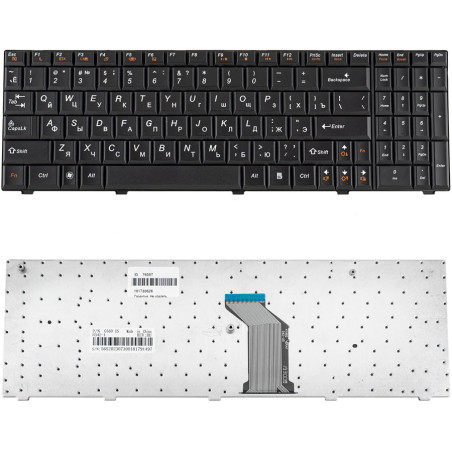 Клавиатура для LENOVO ноутбука совместима с моделеми G560 G565