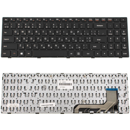 Клавіатура для LENOVO ноутбука сумісна з моделеми IdeaPad 100-15iby 100 15iby
