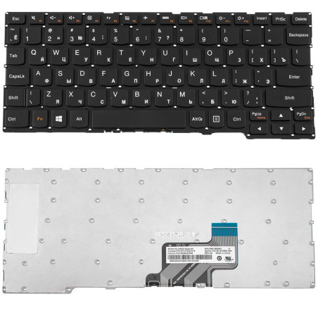Клавиатура для LENOVO ноутбука совместима с моделеми IdeaPad 300S-11IBR 300S 11IBR