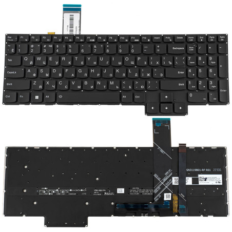 Клавиатура для ноутбука LENOVO Legion 5-15 5 15 подсветка клавиш RGB ОРИГИНАЛ