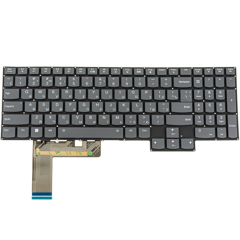 Клавіатура для ноутбука LENOVO Legion S7 - 16 S7 16 підсвічування клавіш без фрейма RGB Per - key Per key Клавіатура для ноутбука LENOVO Legion S7 - 16 S7 16 підсвічування клавіш без фрейма RGB Per - key Per key