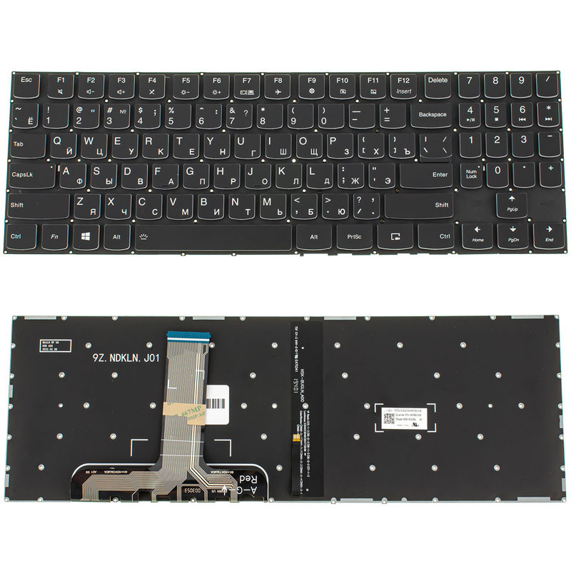 Клавиатура для ноутбука LENOVO Legion Y540-15 Y540 15 без фрейма подсветка клавиш ОРИГИНАЛ