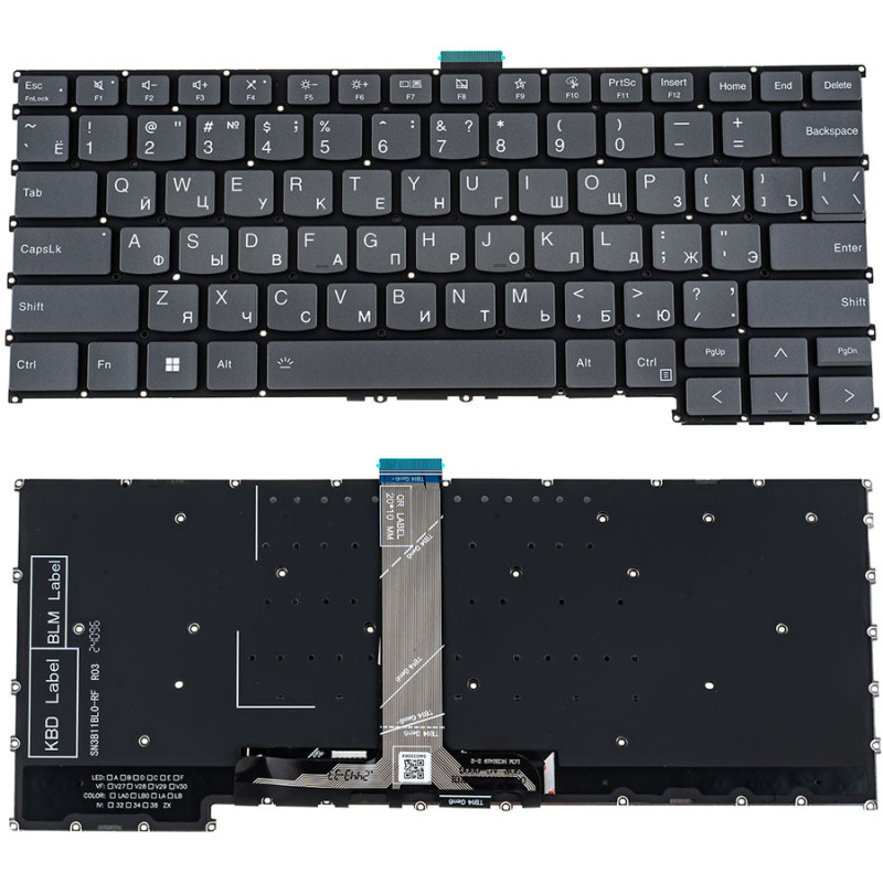 Клавиатура для ноутбука LENOVO ThinkBook 14 G6 без фрейма подсветка клавиш ОРИГИНАЛ Клавиатура для ноутбука LENOVO ThinkBook 14 G6 без фрейма подсветка клавиш ОРИГИНАЛ
