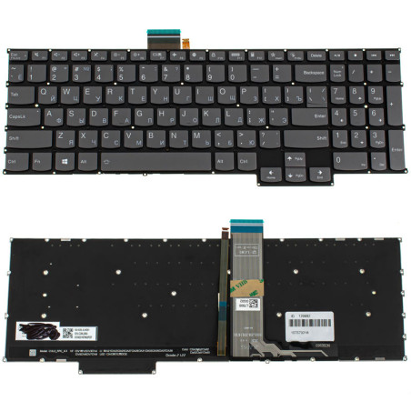 Клавиатура для ноутбука LENOVO ThinkBook 16p G2 G3 без фрейма подсветка клавиш ОРИГИНАЛ