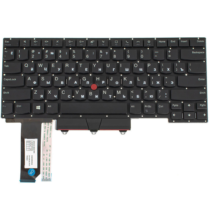 Клавиатура для ноутбука LENOVO ThinkPad E14 2Gen 2020 без фрейма