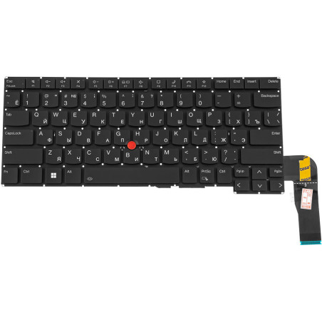 Клавиатура для ноутбука LENOVO ThinkPad E14 Gen 5 без фрейма подсветка клавиш ОРИГИНАЛ