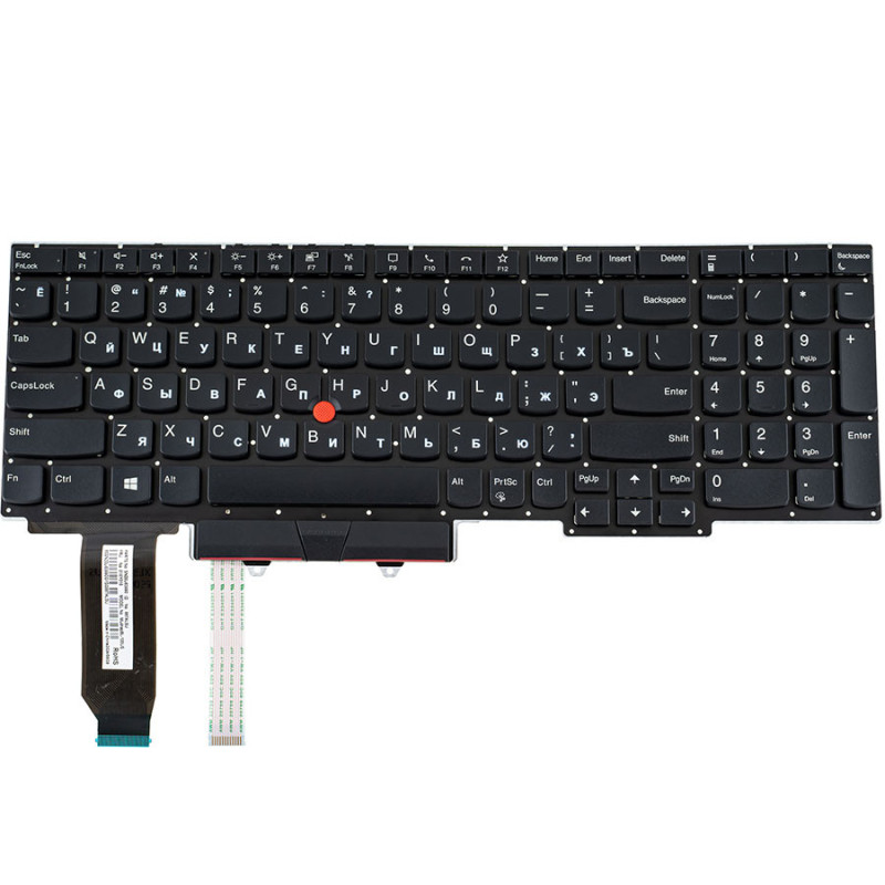 Клавиатура для ноутбука LENOVO ThinkPad E15 2Gen 2020 без фрейма