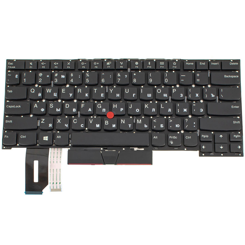 Клавиатура для ноутбука LENOVO ThinkPad P1 без фрейма