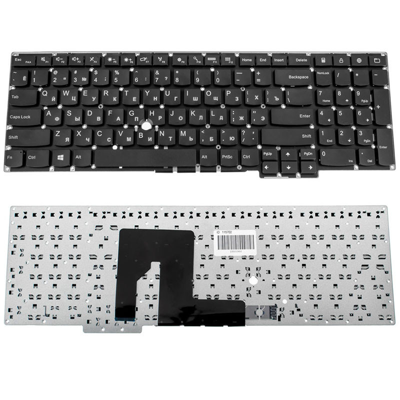 Клавіатура для ноутбука LENOVO ThinkPad S531 S540 без фрейма без джойстика