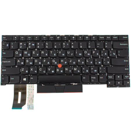 Клавиатура для ноутбука LENOVO ThinkPad T490s T495s без фрейма