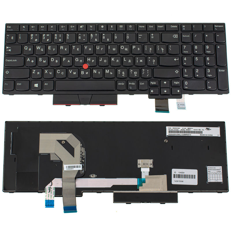 Клавиатура для ноутбука LENOVO ThinkPad T570 T580 ОРИГИНАЛ
