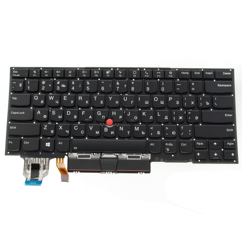 Клавиатура для ноутбука LENOVO ThinkPad X1 Carbon 7th Gen без фрейма подсветка клавиш Клавиатура для ноутбука LENOVO ThinkPad X1 Carbon 7th Gen без фрейма подсветка клавиш