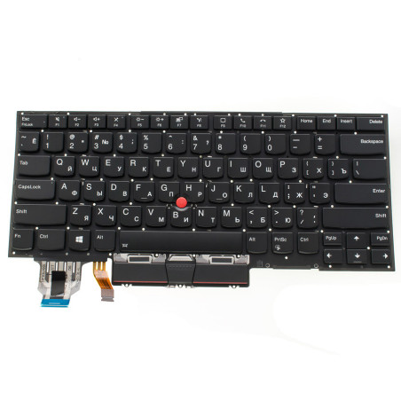 Клавиатура для ноутбука LENOVO ThinkPad X1 Carbon 7th Gen без фрейма подсветка клавиш