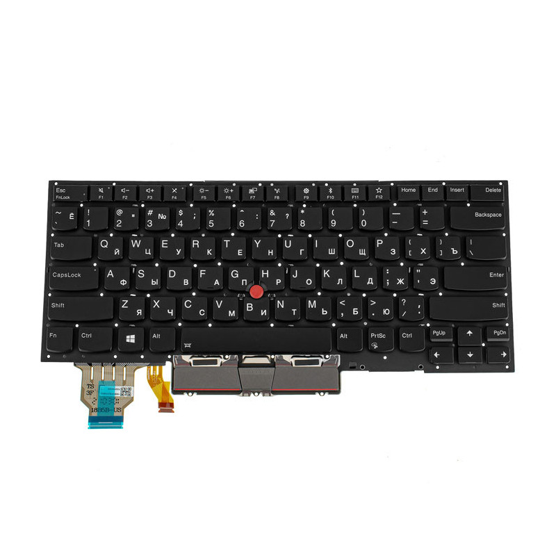 Клавиатура для ноутбука LENOVO ThinkPad X1 Carbon 8th Gen без фрейма подсветка клавиш
