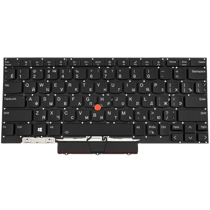 Клавиатура для ноутбука LENOVO ThinkPad X1 Nano gen 2 без фрейма подсветка клавиш