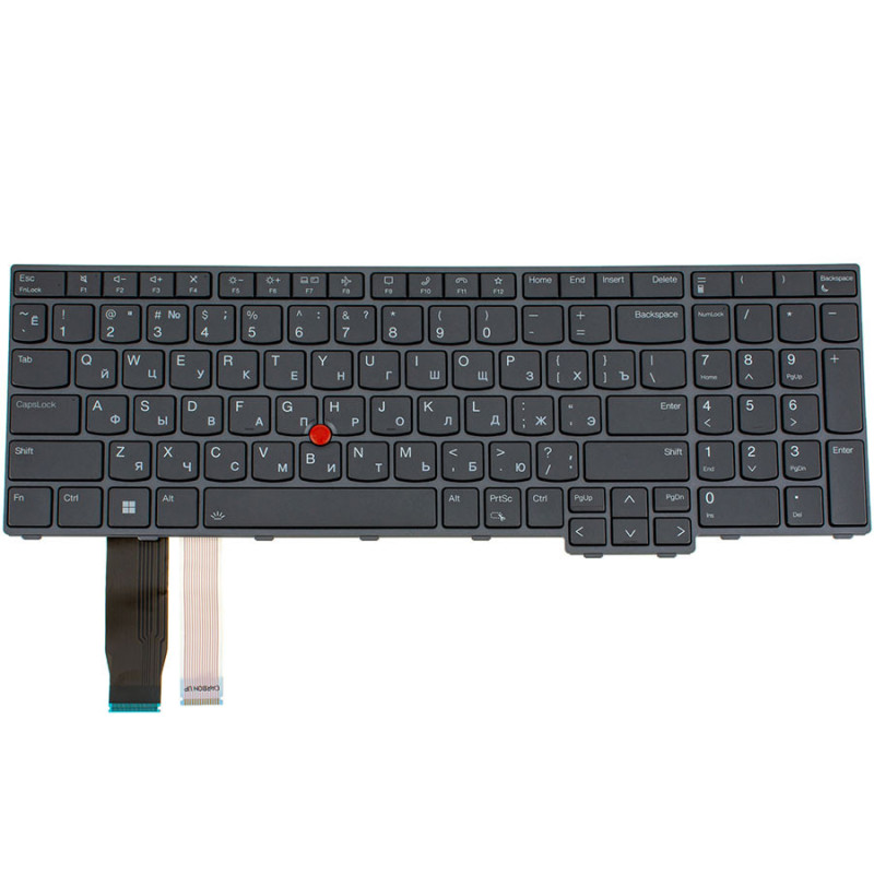 Клавиатура для ноутбука LENOVO ThinkPad T16 P16s Gen 1 подсветка клавиш