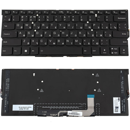 Клавиатура для ноутбука LENOVO Yoga Slim 9-14ITL05 9 14ITL05 ОРИГИНАЛ подсветка клавиш без фрейма