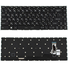 Клавиатура для ноутбука MSI GS66 GE66 без фрейма подсветка клавиш ОРИГИНАЛ RGB