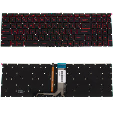 Клавиатура для ноутбука MSI GV62 GT62 RED подсветка клавиш без фрейма