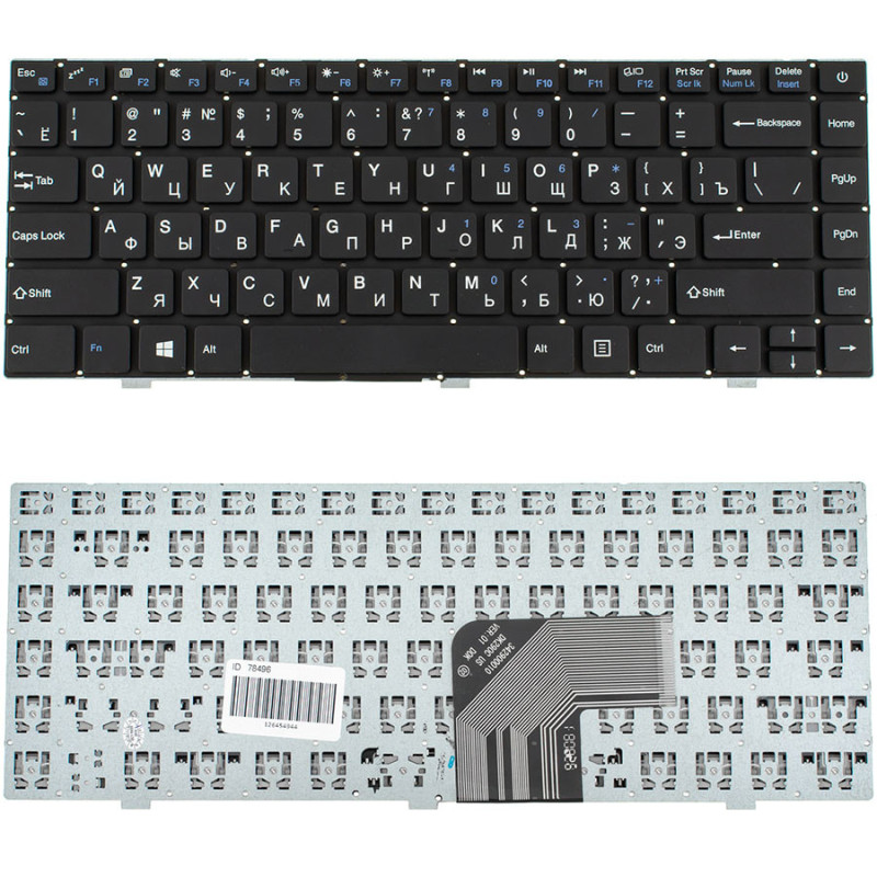 Клавиатура для ноутбука PRESTIGIO Smartbooks PSB133S01 Клавиатура для ноутбука PRESTIGIO Smartbooks PSB133S01