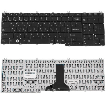 Клавиатура для ноутбука TOSHIBA C650 C655 L650 L655 C660 L670 L675