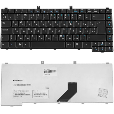 Клавиатура для ноутбука ACER AS 3100 3690 5100 5515 5610 5630 5650 9110 9120 Extensa 5200 5510